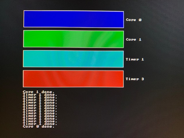 Timers firing on all cylinders on the Raspberry Pi 4